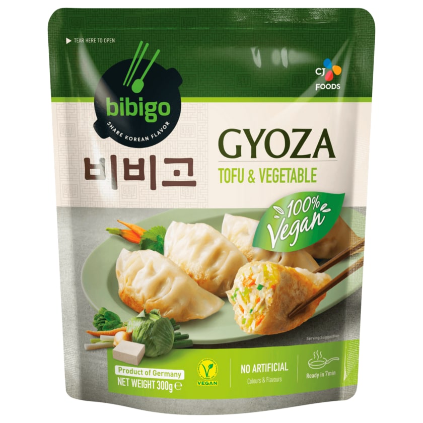 bibigo Gyoza Tofu & Vegetable vegan 300g